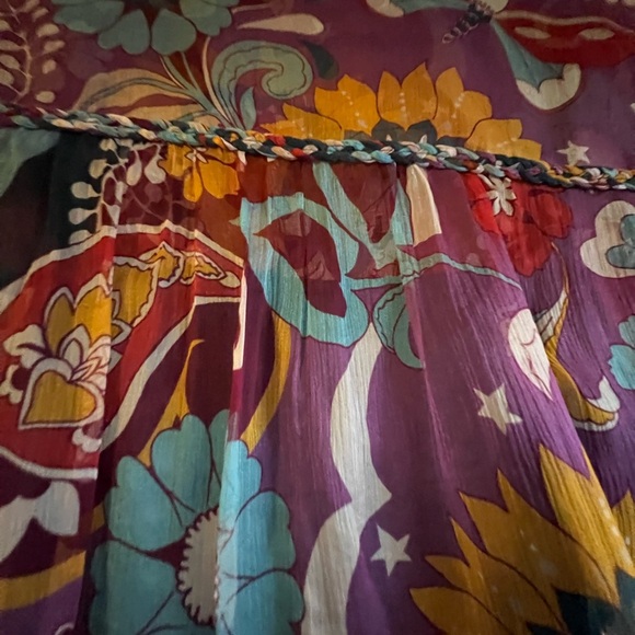 KATERINA BRAIDED BLOUSE JADE BY JOHNNY WAS - Picture 6 of 7